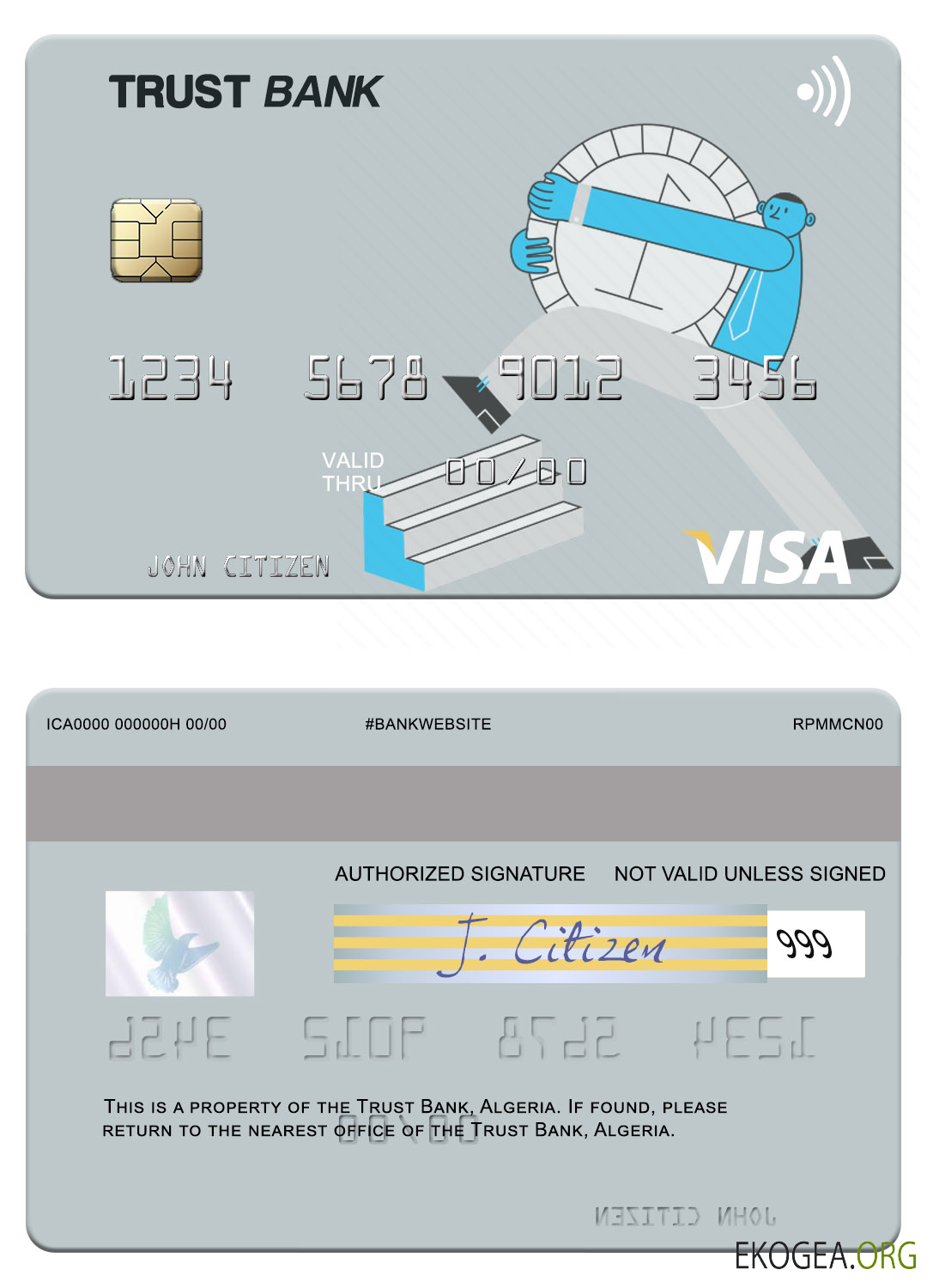 Carte visa Algérie Trust Bank Algérie